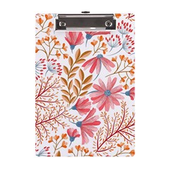 Flowers Pattern Seamless Floral Floral Pattern A5 Acrylic Clipboard