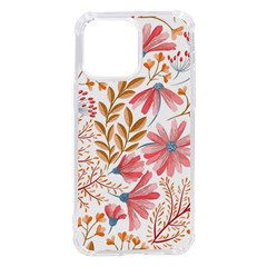 Flowers Pattern Seamless Floral Floral Pattern Iphone 14 Pro Max Tpu Uv Print Case by danenraven