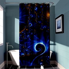 Abstract Design Art Pattern Wallpaper Shape Decoration Shower Curtain 36  X 72  (stall)  by danenraven