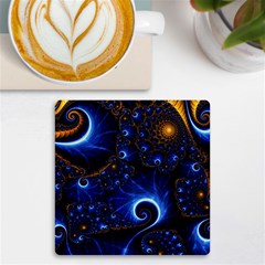 Abstract Design Art Pattern Wallpaper Shape Decoration Uv Print Square Tile Coaster  by danenraven