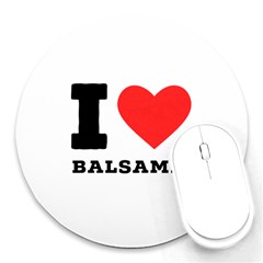 I Love Baci Round Mousepad by ilovewhateva