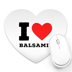 I Love Baci Heart Mousepad by ilovewhateva