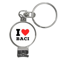 I Love Baci  Nail Clippers Key Chain by ilovewhateva