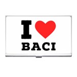 I love baci  Business Card Holder Front