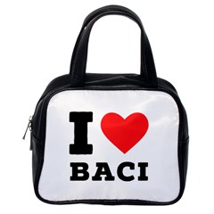 I Love Baci  Classic Handbag (one Side) by ilovewhateva