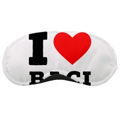 I Love Baci  Sleeping Mask by ilovewhateva