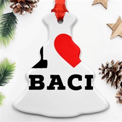 I Love Baci  Ornament (christmas Tree)  by ilovewhateva