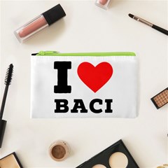 I Love Baci  Cosmetic Bag (xs) by ilovewhateva