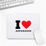 I love asparagus  Small Mousepad Front