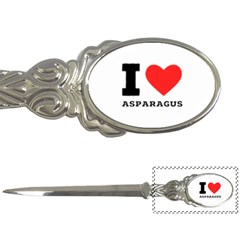 I Love Asparagus  Letter Opener by ilovewhateva