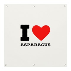 I Love Asparagus  Banner And Sign 3  X 3  by ilovewhateva