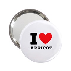 I Love Apricot  2 25  Handbag Mirrors by ilovewhateva