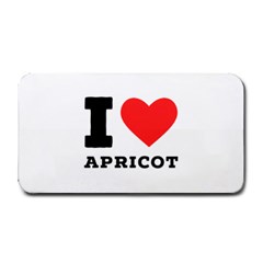 I Love Apricot  Medium Bar Mat by ilovewhateva