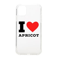 I Love Apricot  Iphone 11 Tpu Uv Print Case by ilovewhateva