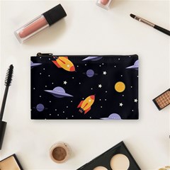 Cosmos Rockets Spaceships Ufos Cosmetic Bag (small)