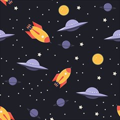 Cosmos Rockets Spaceships Ufos Play Mat (rectangle) by Cowasu