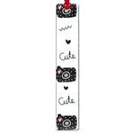 Cute Cameras Doodles Hand Drawn Large Book Marks Front