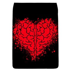 Heart Brain Mind Psychology Doubt Removable Flap Cover (l) by Cowasu