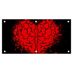 Heart Brain Mind Psychology Doubt Banner And Sign 6  X 3 