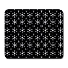 Snowflakes Background Pattern Large Mousepad