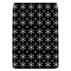 Snowflakes Background Pattern Removable Flap Cover (l) by Cowasu