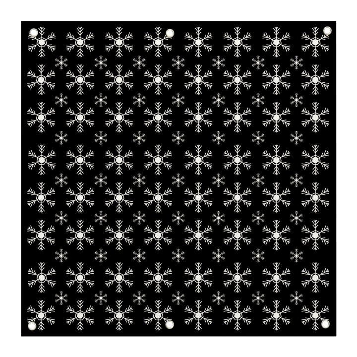 Snowflakes Background Pattern Banner and Sign 3  x 3 