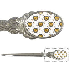 Lion Heads Pattern Design Doodle Letter Opener by Cowasu