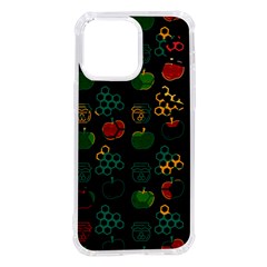 Apples Honey Honeycombs Pattern Iphone 14 Pro Max Tpu Uv Print Case by Cowasu