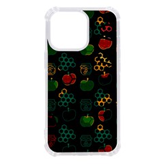 Apples Honey Honeycombs Pattern Iphone 13 Pro Tpu Uv Print Case