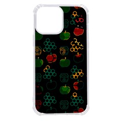 Apples Honey Honeycombs Pattern Iphone 13 Pro Max Tpu Uv Print Case by Cowasu