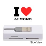 I love almond  Memory Card Reader (Stick) Front