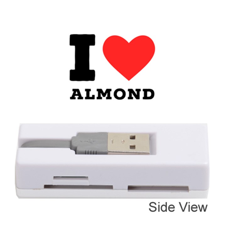 I love almond  Memory Card Reader (Stick)