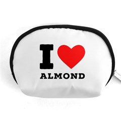 I Love Almond  Accessory Pouch (medium) by ilovewhateva