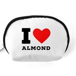 I love almond  Accessory Pouch (Medium) Back