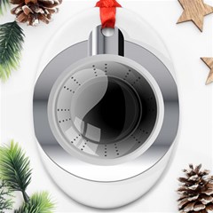 Washing Machines Home Electronic Ornament (oval) by Cowasu