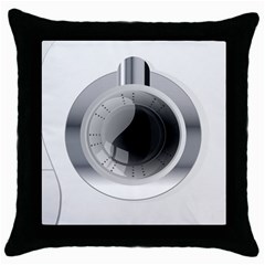 Washing Machines Home Electronic Throw Pillow Case (black) by Cowasu