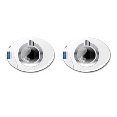 Washing Machines Home Electronic Cufflinks (oval)