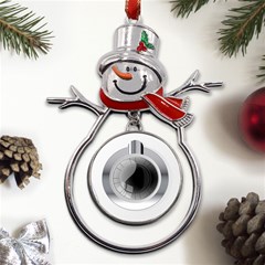 Washing Machines Home Electronic Metal Snowman Ornament by Cowasu