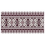 Illustration Ukrainian Folk Seamless Pattern Ornament Banner and Sign 8  x 4  Front