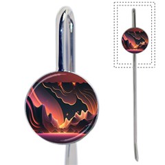 Fire Flame Burn Hot Heat Light Burning Orange Book Mark by Cowasu