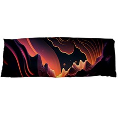 Fire Flame Burn Hot Heat Light Burning Orange Body Pillow Case (dakimakura) by Cowasu