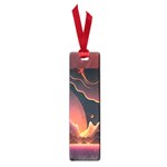 Fire Flame Burn Hot Heat Light Burning Orange Small Book Marks Front