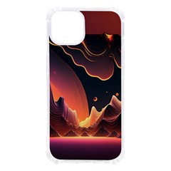 Fire Flame Burn Hot Heat Light Burning Orange Iphone 13 Tpu Uv Print Case by Cowasu