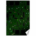 Circuit Board Conductor Tracks Canvas 24  x 36  23.35 x34.74  Canvas - 1