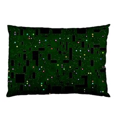 Circuit Board Conductor Tracks Pillow Case (two Sides) by Cowasu