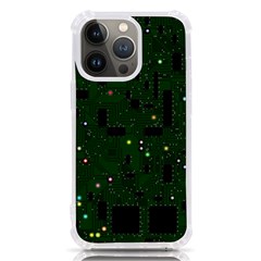 Circuit Board Conductor Tracks Iphone 13 Pro Tpu Uv Print Case by Cowasu