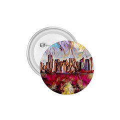 New York Skyline Manhattan City 1 75  Buttons