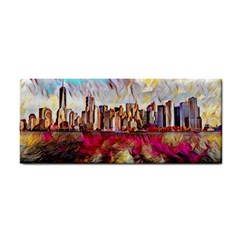 New York Skyline Manhattan City Hand Towel