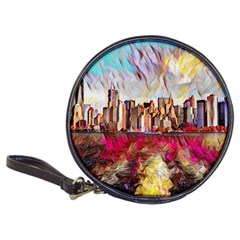 New York Skyline Manhattan City Classic 20-cd Wallets by Cowasu