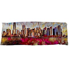 New York Skyline Manhattan City Body Pillow Case (dakimakura) by Cowasu